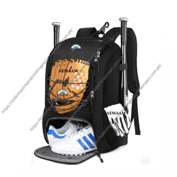 Base Backpacks (6) Export High Quality Sports Wear for Baseball, Soccer, Football, Basketball, Cricket, Hockey and Related Sports Products